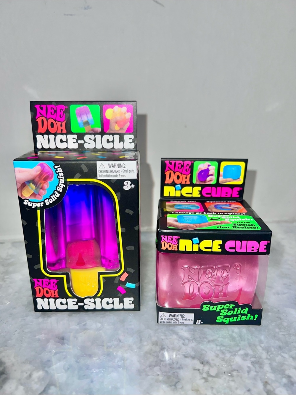 Nee Doh Nice-Sicle & Nice Cube Set of 2!